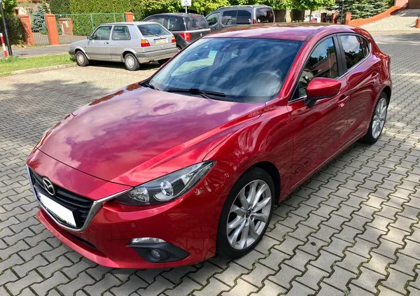 wielkopolskie Mazda 3 cena 48800 przebieg: 194000, rok produkcji 2014 z Leszno